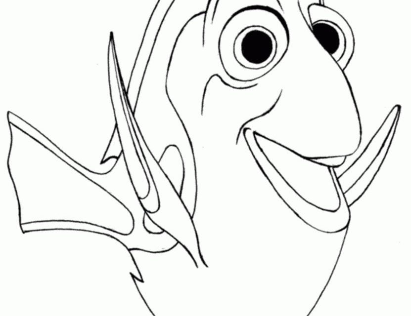 Gdzie jest Nemo kolorowanki